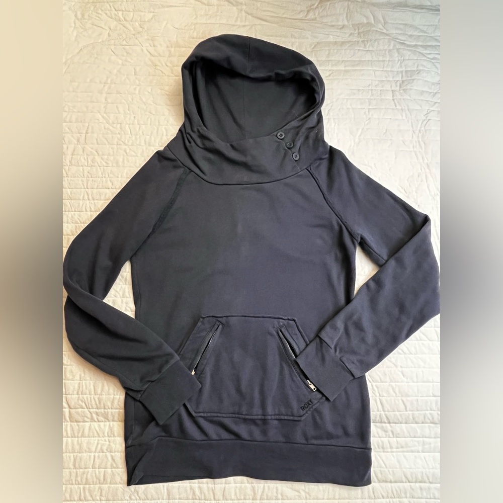 Roxy blue gray hoodie